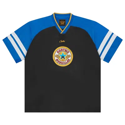 Pre-owned Corteiz Da Magpies Jersey 'blue' | Men's Size S