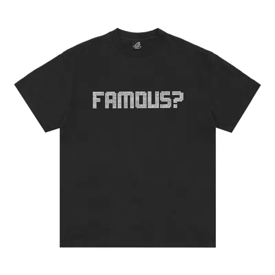 Pre-owned Corteiz Famous? Tee 'black' | Men's Size S