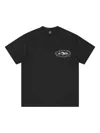 Corteiz Firey Alcatraz T-shirt In Black