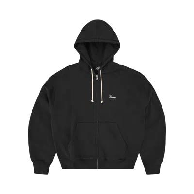 Pre-owned Corteiz Gabriel Moses Zip Hoodie 'black' | Men's Size M
