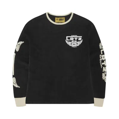 Pre-owned Corteiz Gasolina Waffle Long-sleeve 'black' | Men's Size M