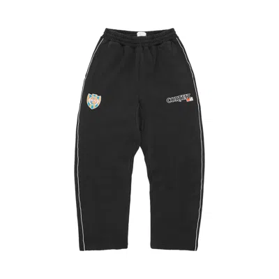 Pre-owned Corteiz Giapponese Open Hem Sweatpant 'black' | Men's Size L