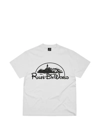 Corteiz Graphic-print T-shirt In White