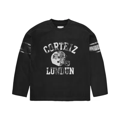 Pre-owned Corteiz Gridiron Long-sleeve 'black' | Men's Size S