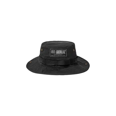 Pre-owned Corteiz Guerillaz* Bucket Hat 'triple Black'