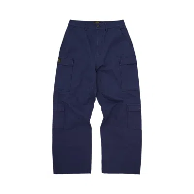 Pre-owned Corteiz Guerillaz Cargo Pant 'navy' | Blue | Men's Size 40