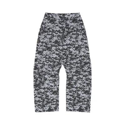 Pre-owned Corteiz Guerillaz Cargo Pant 'reflective Camo' | Black | Men's Size 36