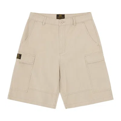 Pre-owned Corteiz Guerillaz Cargo Short 'tan' | Men's Size 32 In Brown