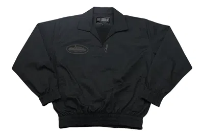 Pre-owned Corteiz Guerillaz Drill Top Triple Black