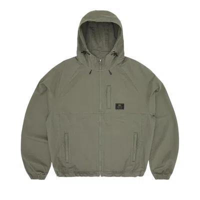 Pre-owned Corteiz Guerillaz Ripstop Jacket 'olive' | Green | Men's Size S