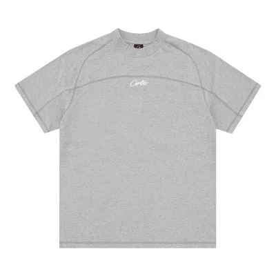 Pre-owned Corteiz Hmp Panel Tee 'grey' | Men's Size Xl In Gray