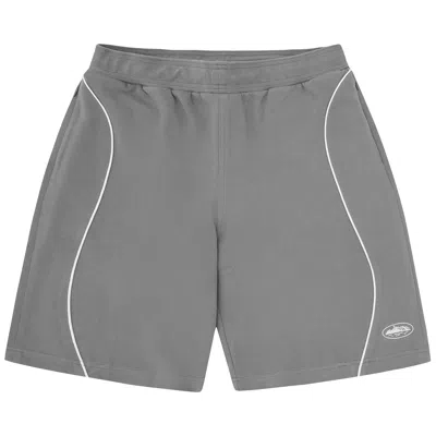 Pre-owned Corteiz Island Pique Short 'grey' | Men's Size L In Gray