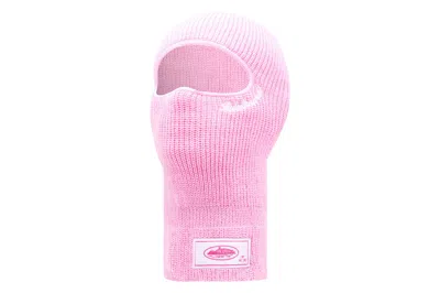Pre-owned Corteiz Knit Balaclava Baby Pink