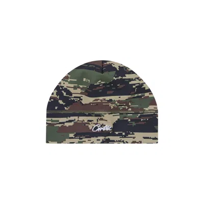Pre-owned Corteiz Liteworky Cap 'digi Camo' | Green | Men's Size Onesize