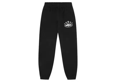 Pre-owned Corteiz Men's  5 Starz Bottoms In Black