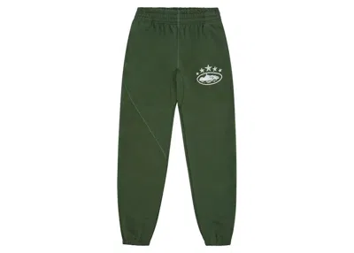 Pre-owned Corteiz Men's  5 Starz Bottoms In Green