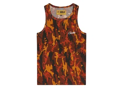 Pre-owned Corteiz Men's  Allstarz Tank Top In Fall Camo
