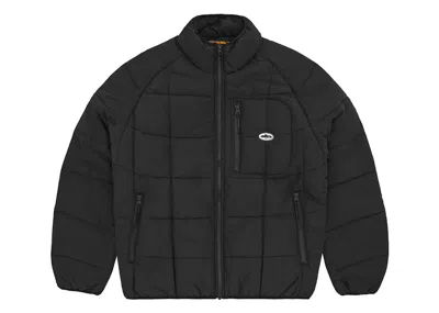 Pre-owned Corteiz Men's  Bellic Insulated Jacket In Black