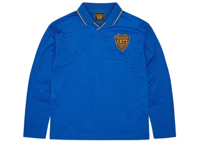 Pre-owned Corteiz Men's  Boca Senior Jersey In Royal Blue