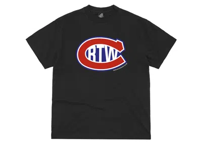 Pre-owned Corteiz Men's  C In Rtw Tee Shirt In Black