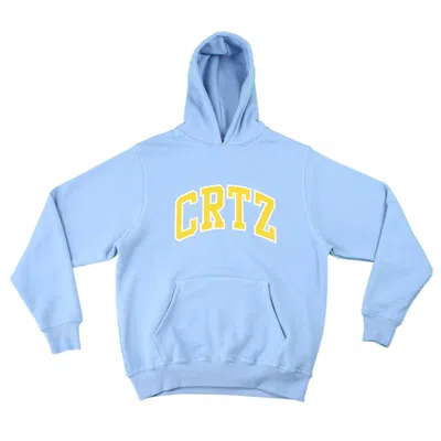 Pre-owned Corteiz Men's  Dropout Hoodie In Baby Blue