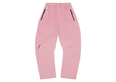 Pre-owned Corteiz Men's  Elitework Waterproof Shell Pant In Pink