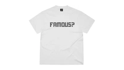 Pre-owned Corteiz Men's  Famous Tee Shirt In White