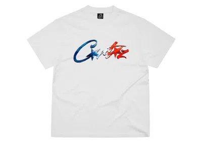 Pre-owned Corteiz Men's  Francais Allstarz Tee Shirt In White