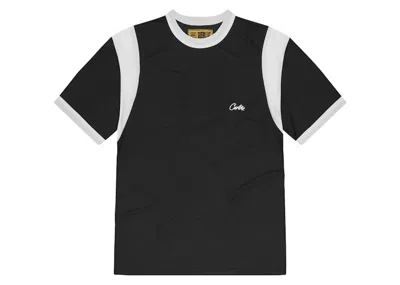 Pre-owned Corteiz Men's  Freshman 18 Jersey In Black