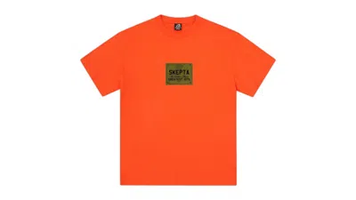 Pre-owned Corteiz Men's  Greatest Hits Tee Shirt In Orange