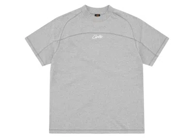 Pre-owned Corteiz Men's  Hmp Panel Tee Shirt In Grey