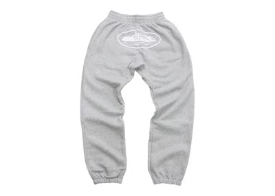 Pre-owned Corteiz Men's  Og Alcatraz Bottoms In Grey