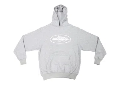 Pre-owned Corteiz Men's  Og Alcatraz Hoodie In Grey