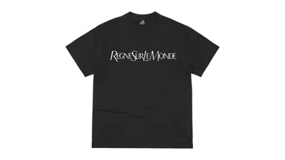 Pre-owned Corteiz Men's  Rslm Tee Shirt In Black