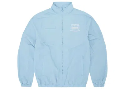 Pre-owned Corteiz Men's  Shukushuku Jacket In Baby Blu