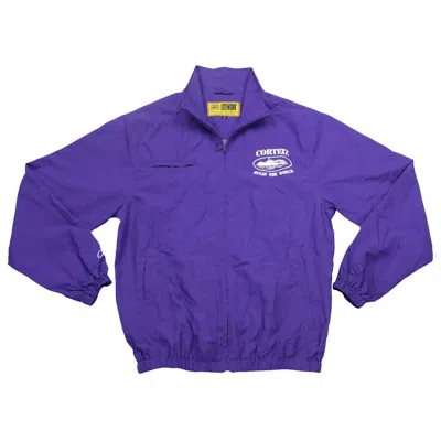Pre-owned Corteiz Men's  Shukushuku Jacket In Grape