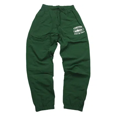 Pre-owned Corteiz Men's  Shukushuku Track Pants In Green