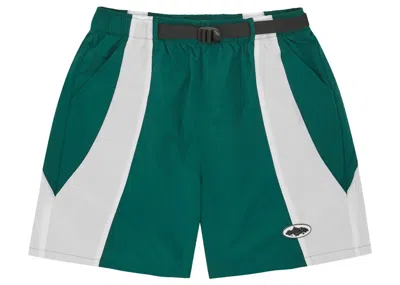 Pre-owned Corteiz Men's  Spring Shorts In Green