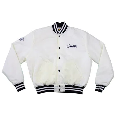 Pre-owned Corteiz Men's  Stadium Jacket In White