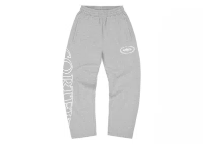 Pre-owned Corteiz Men's  Superior Royale Open Hem Pant In Heather Grey