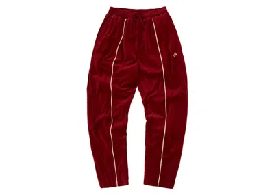 Pre-owned Corteiz Men's  Vvs Uptown Pant In Burgundy