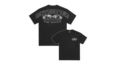 Pre-owned Corteiz Men's  X Bbk Royale Tee Shirt In Black