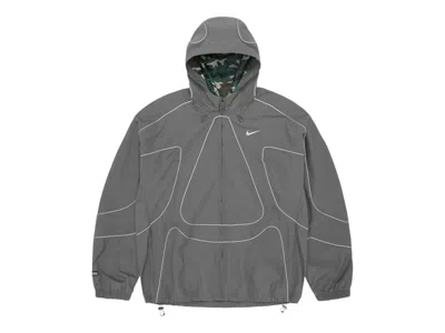 Pre-owned Corteiz Men's  X Nike Nrg Jacket In Gully Grey