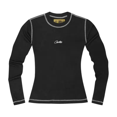 Pre-owned Corteiz Mesh Long-sleeve 'black' | Women's Size M