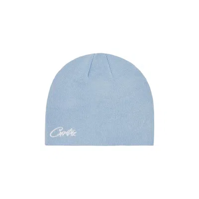 Pre-owned Corteiz Micro Allstarz Skully 'baby Blue' | Men's Size Onesize