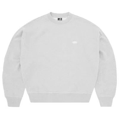 Pre-owned Corteiz Mini Island Crewneck 'heather Grey' | Men's Size L In Gray