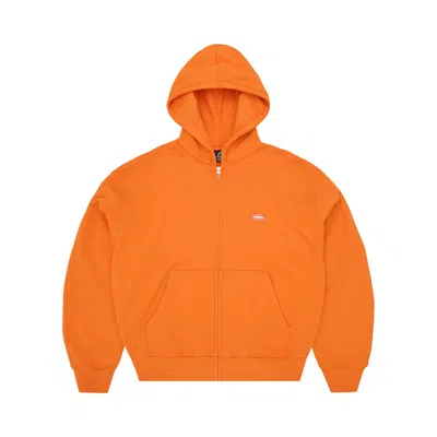 Pre-owned Corteiz Mini Island Zip Hoodie 'orange' | Men's Size Xl