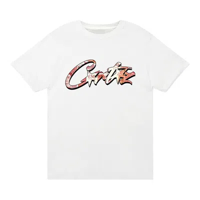 Pre-owned Corteiz Money On My Mind Tee 'white'