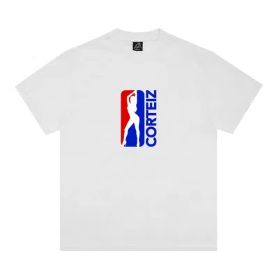 Pre-owned Corteiz Nda Tee 'white' | Men's Size S