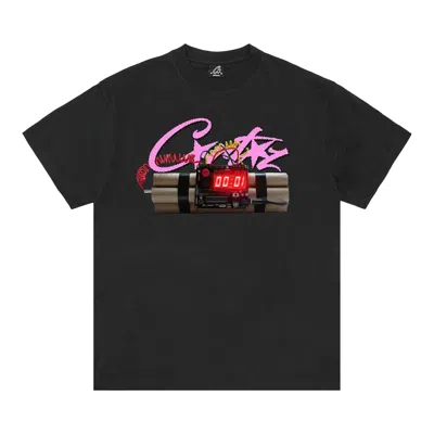Pre-owned Corteiz No Time 4 Luv Tee 'black' | Men's Size S